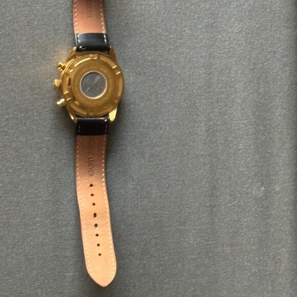 Men's Holzkern Chronograph Watch – Gold with Marble Dial - Picture 6 of 6